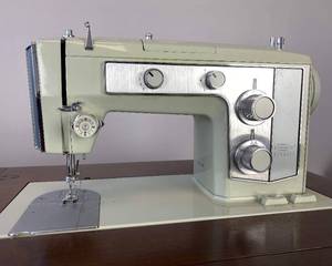 lot 119 image: Kenmore Sewing Machine & Cabinet