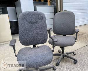 lot 149 image: Two Rolling Office Chairs