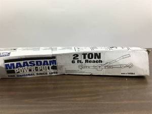 lot 15 image: MAASDAM POWR PULL 4,000 lb. 6 ft. Max Lift 301 Leverage Winch Puller