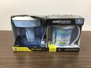 lot 25 image: Lot Of 2 ZERO WATER Jug Water Filters