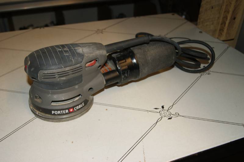 Porter cable low store profile orbital sander