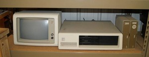 lot 20 image: Original IBM Computer XT