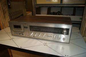 lot 36 image: FISHER AUDIO COMPONENT SYSTEM MC-4020 WITH TAPE DECK