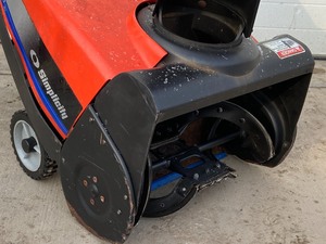 lot 9 image: Simplicity Single Stage Snow Blower