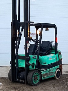 lot 1 image: Mitsubishi LP-Gas Forklift