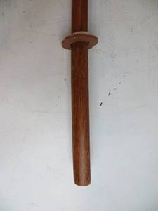 lot 3 image: Wooden Training Sword