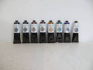lot 59 image: 8 Tubes of Daniel Smith Water Soluble Relief Ink
