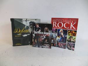 lot 60 image: 3 Coffee Table Books about Music