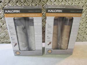 2 Sets of Electric Gravity Salt & P...