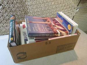 Box Full of Assorted Books  RM4...