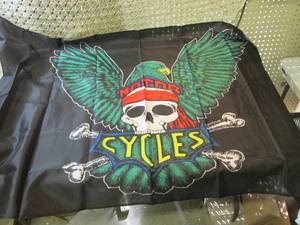 3 ft x 5 ft Eagle Wing and Skull Fl...