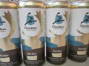 6 Cans of Caribou Coffee Vanilla Cr...