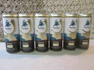 6 Cans of Caribou Coffee Vanilla Cr...