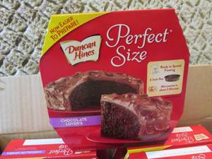 Duncan Hines Perfect Size Chocolate...