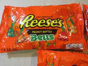 3 Bags of Reeses Peanut Butter Bell...
