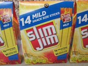 3 Boxes of Slim Jim Mild Smoked Sna...