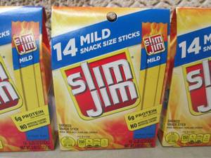 3 Boxes of Slim Jim Mild Smoked Sna...