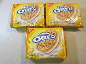 3 Packs of Golden Oreo Cookies Best...