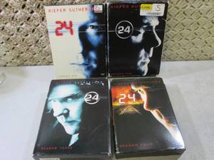 24 Seasons 1-4 DVD Sets  RM3...