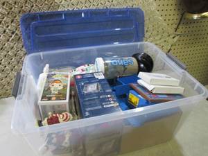 Tote with Lid Full of Misc  RM2...