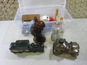 Assorted Avon Bottles and Misc Part...