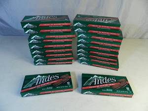 lot 16 image: 20 New Boxes of Andes Mints