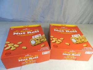 lot 20 image: 2 New Cases of King Size Salted Nut Rolls