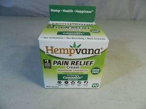 lot 25 image: New HempVana Pain Relief Cream