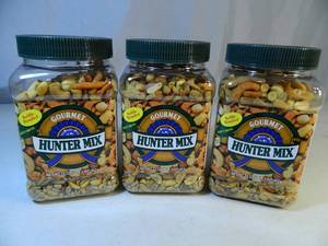 lot 68 image: 3 New Canisters of Gourmet Hunter Mix