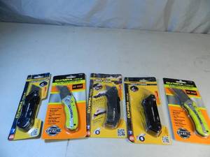 lot 69 image: 5 New Utility Knives