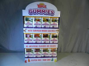 lot 72 image: New Display of Yowie Gummies