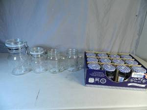 lot 101 image: New Ball Items and New Kilner Preserves Jars