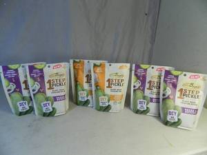lot 107 image: 6 New Mrs Wages 1 step Pickle Mix