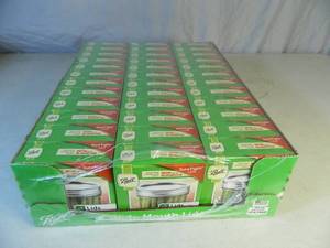 lot 108 image: New Case of 36 Boxes of Ball Wide Mouth Lids