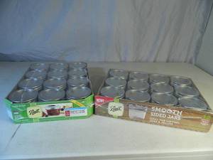 lot 116 image: 24 New Ball Jars with Lids