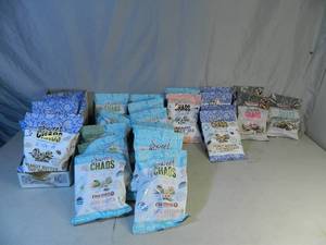lot 149 image: 28 New Bags of Sweet Chaos Handmade Kettle Corn and More