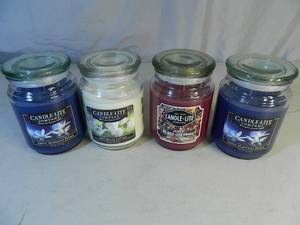 lot 156 image: 4 New Candle Lite Candles