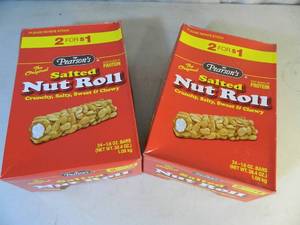lot 158 image: 2 New Cases of Salted Nut Rolls