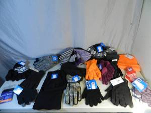 lot 159 image: Large Lot of New Hats, Gloves, and More