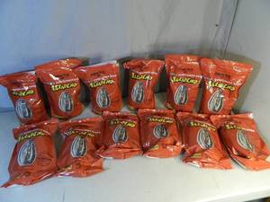 lot 165 image: 12 New Large Bags of Dakota Style Jalapeno Sunflower Seeds