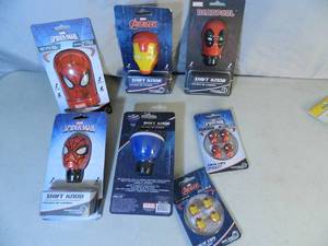 lot 166 image: New Marvel Shifter Knobs, Valve Caps, and More