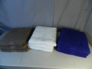 lot 169 image: 9 New Bath Towels
