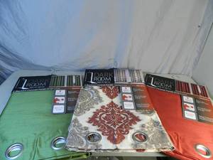 lot 173 image: 3 New Sets of Curtains