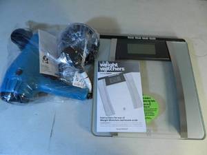 lot 194 image: New Scale and New Hair Dryer