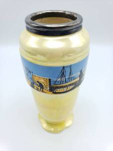 lot 422 image: Hanley Lancaster Lustre Vase England 7 Tall