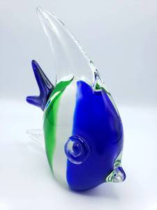 lot 300 image: Beautiful Murano Art Glass Fish 9 Tall