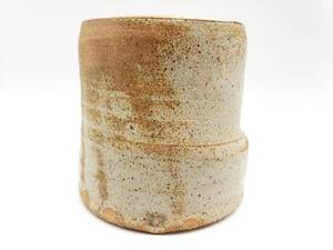 lot 416 image: Artist  Studio Signed Pottery Vessel 5 Tall