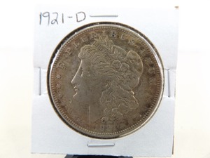 1921-D Morgan Silver Dollar