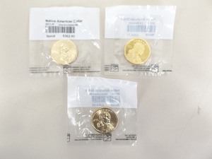 3 Littleton Graded 2011-P, D, and S&nbspSacagawea Uncirculated Dollars
