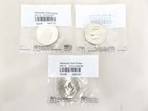3 Littleton Graded 2011-P, D, and S&nbspKennedy Uncirculated Half Dollars